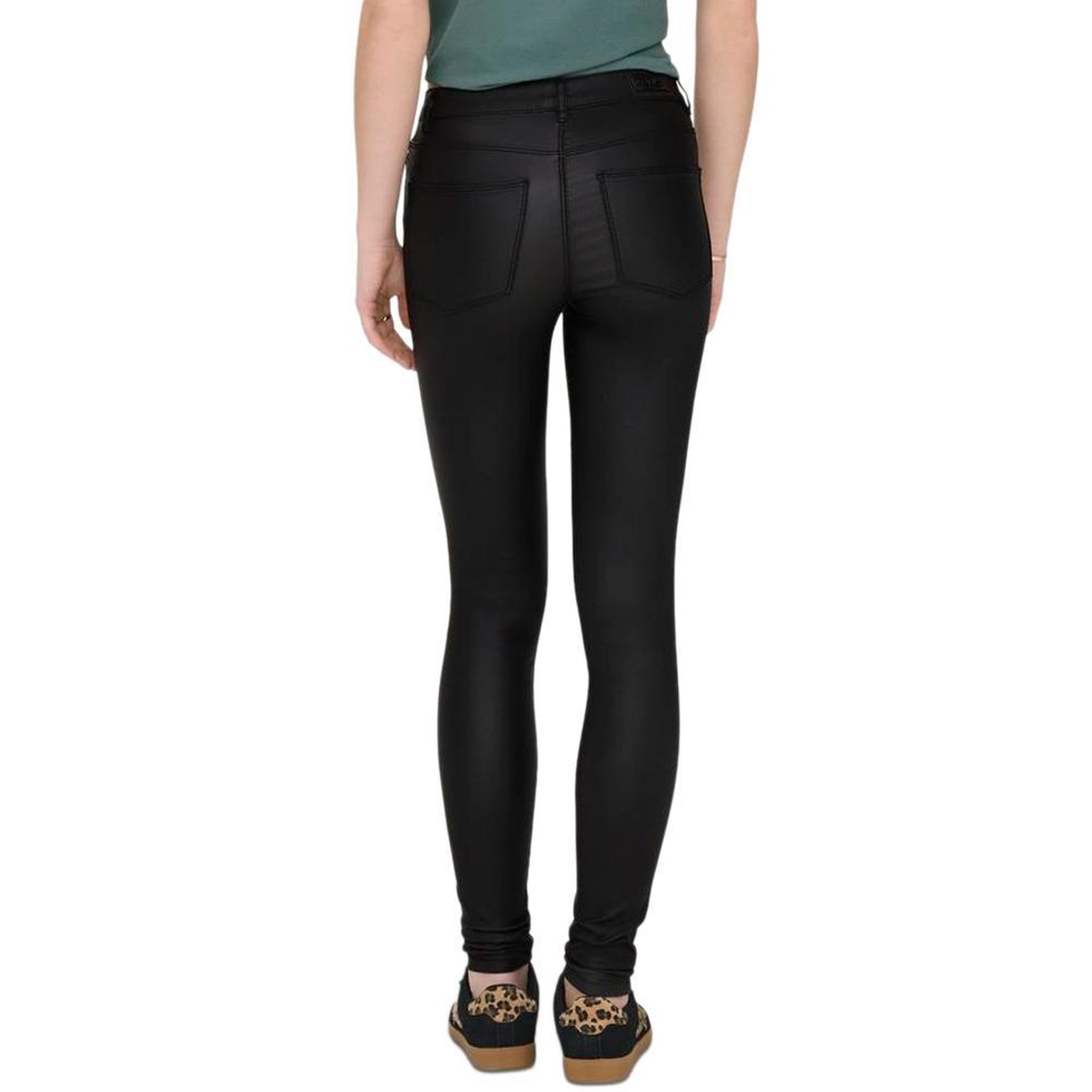 Voir la diapositive 2 : Only Pantalon Skinny Noir Femme Only Lanne