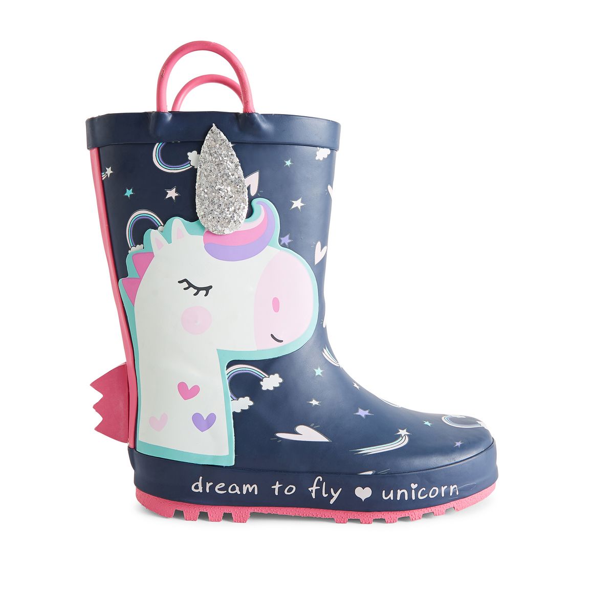 INEXTENSO Bottes de pluie licornes fille du 25 au 35