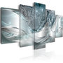 Voir la diapositive 1 : Paris Prix Tableau 5 Panneaux  Sparkling Dandelions Blue Wide