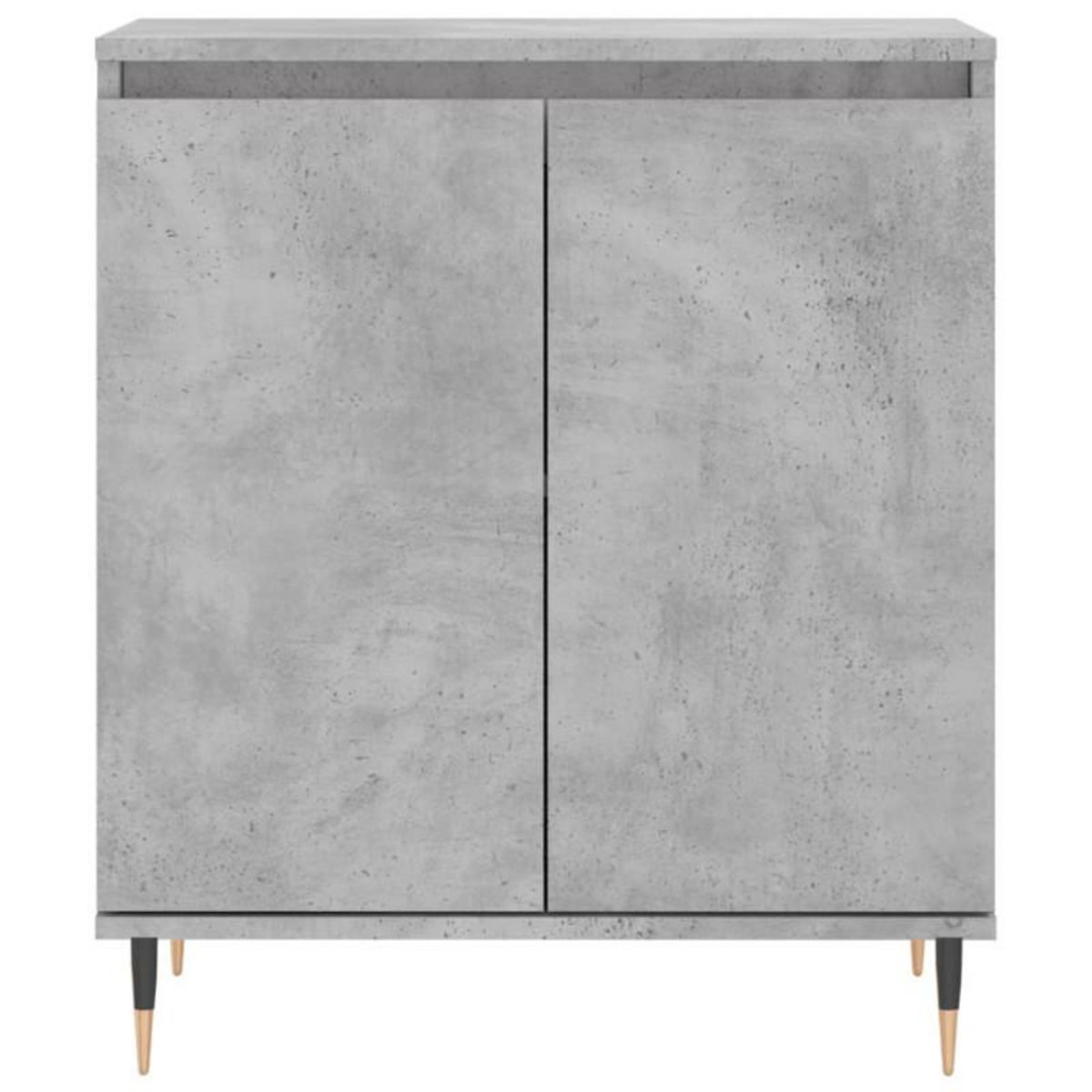 VIDAXL Buffet Gris béton 60x35x70 cm Bois d ingénierie