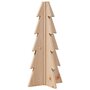 Voir la diapositive 2 : VIDAXL Arbre de Noël en bois pour décoration 49 cm bois massif de pin