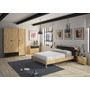 Voir la diapositive 4 : Chiffonnier 4 tiroirs L44xH87xP41cm MARCUS