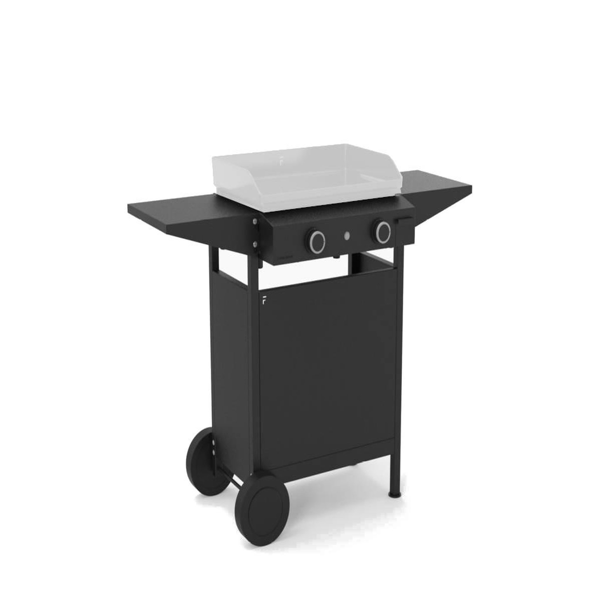 FORGE ADOUR Chariot en acier fermé noir origin 60 - forge adour