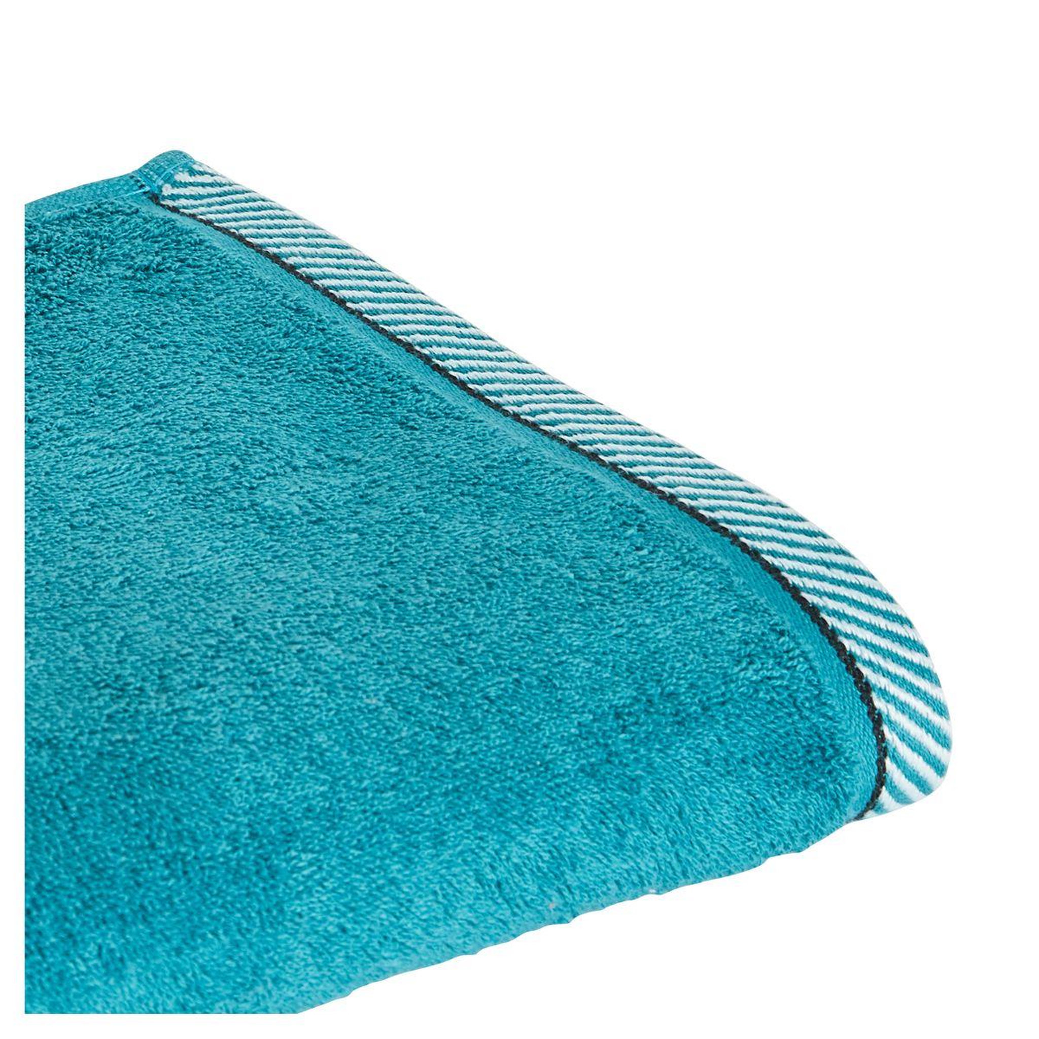 Voir la diapositive 2 : ACTUEL Serviette invité fantaisie en coton 500 g/m²