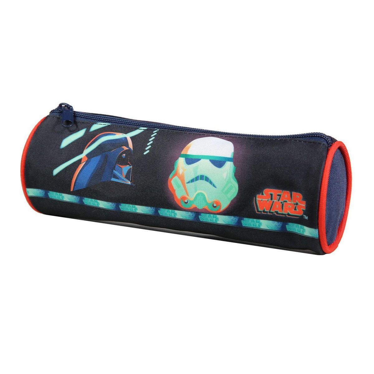 Bagtrotter BAGTROTTER Trousse scolaire ronde Disney Star Wars Bleu