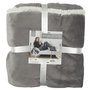 Voir la diapositive 5 : Paris Prix Plaid Avec Poche Pieds  Sherpa  127x178cm Gris