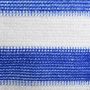 Voir la diapositive 3 : VIDAXL Ecran de balcon Bleu et blanc 90x300 cm PEHD