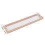 Voir la diapositive 4 : VIDAXL Barriere de securite de lit d'enfant Taupe 180x42 cm Polyester