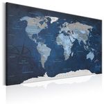 Paris Prix Tableau Imprimé  Dark Blue World. Coloris disponibles : Multicolore