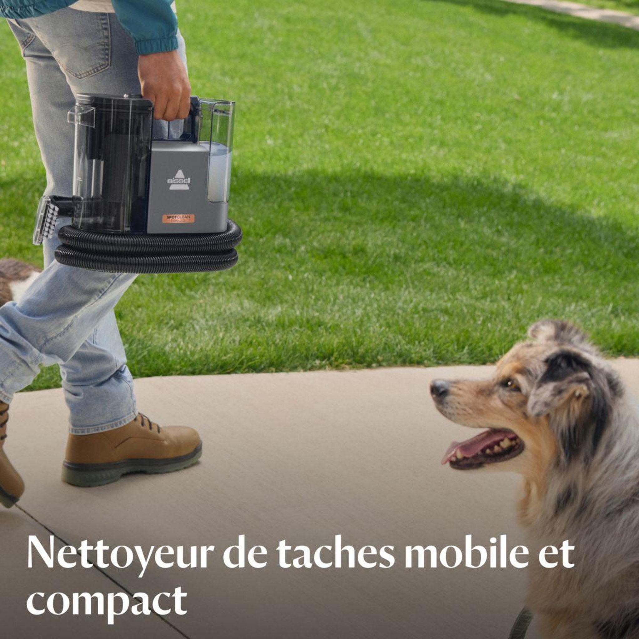 Voir la diapositive 2 : BISSELL Nettoyeur détacheur SpotClean cordless sans fil B3681N