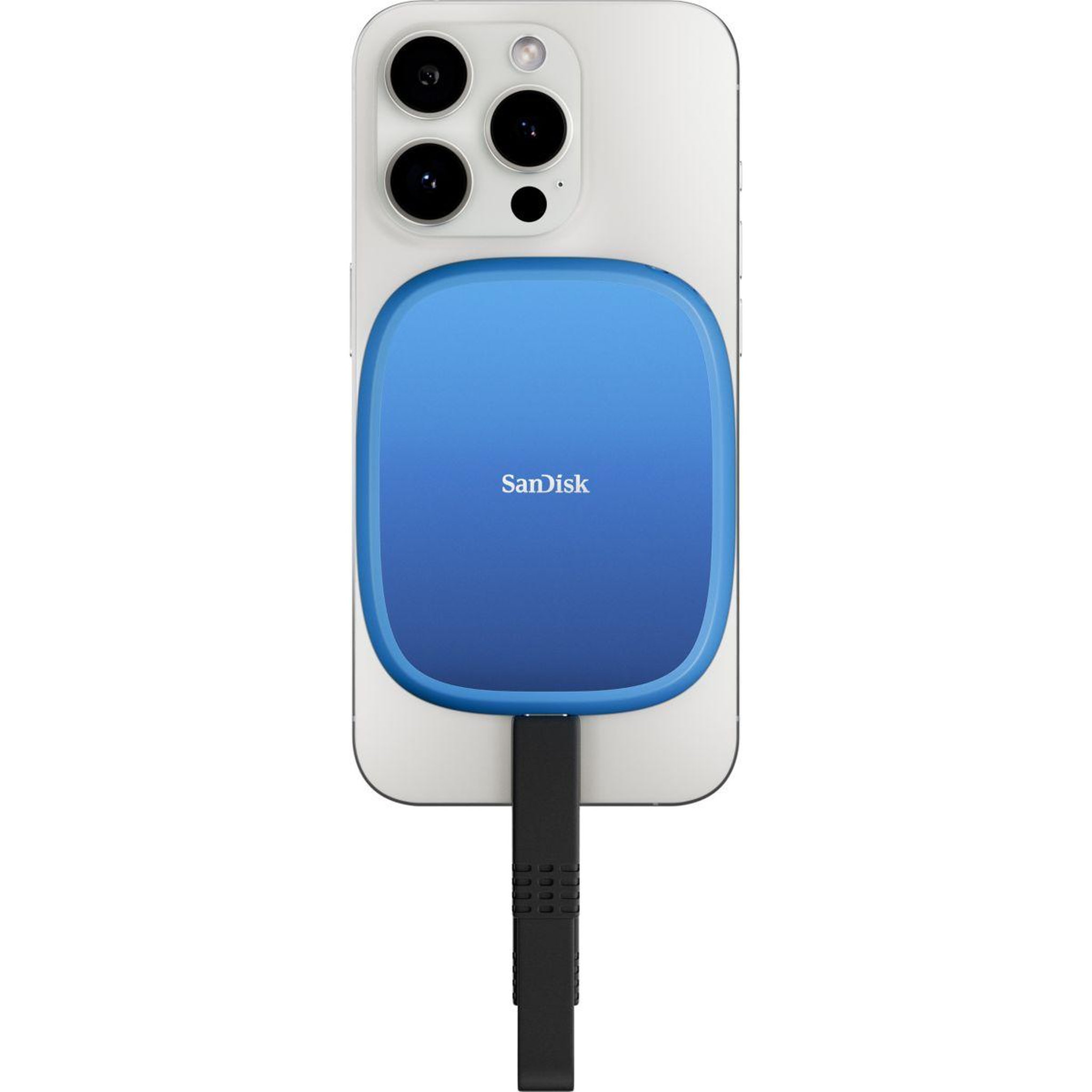 Voir la diapositive 2 : SANDISK Disque dur ssd externe 1to creator phone magsafe