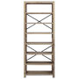 Voir la diapositive 3 : VIDAXL Bibliotheque 7 niveaux 80x30x200 cm Bois solide d'acacia