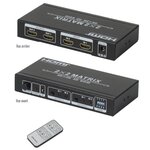 Erard Commutation vidéo hdmi 2x2 noir - 726975