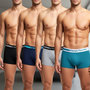 Voir la diapositive 4 : SERGIO TACCHINI Sergio Tacchini Pack de Boxers Homme Lot de 4