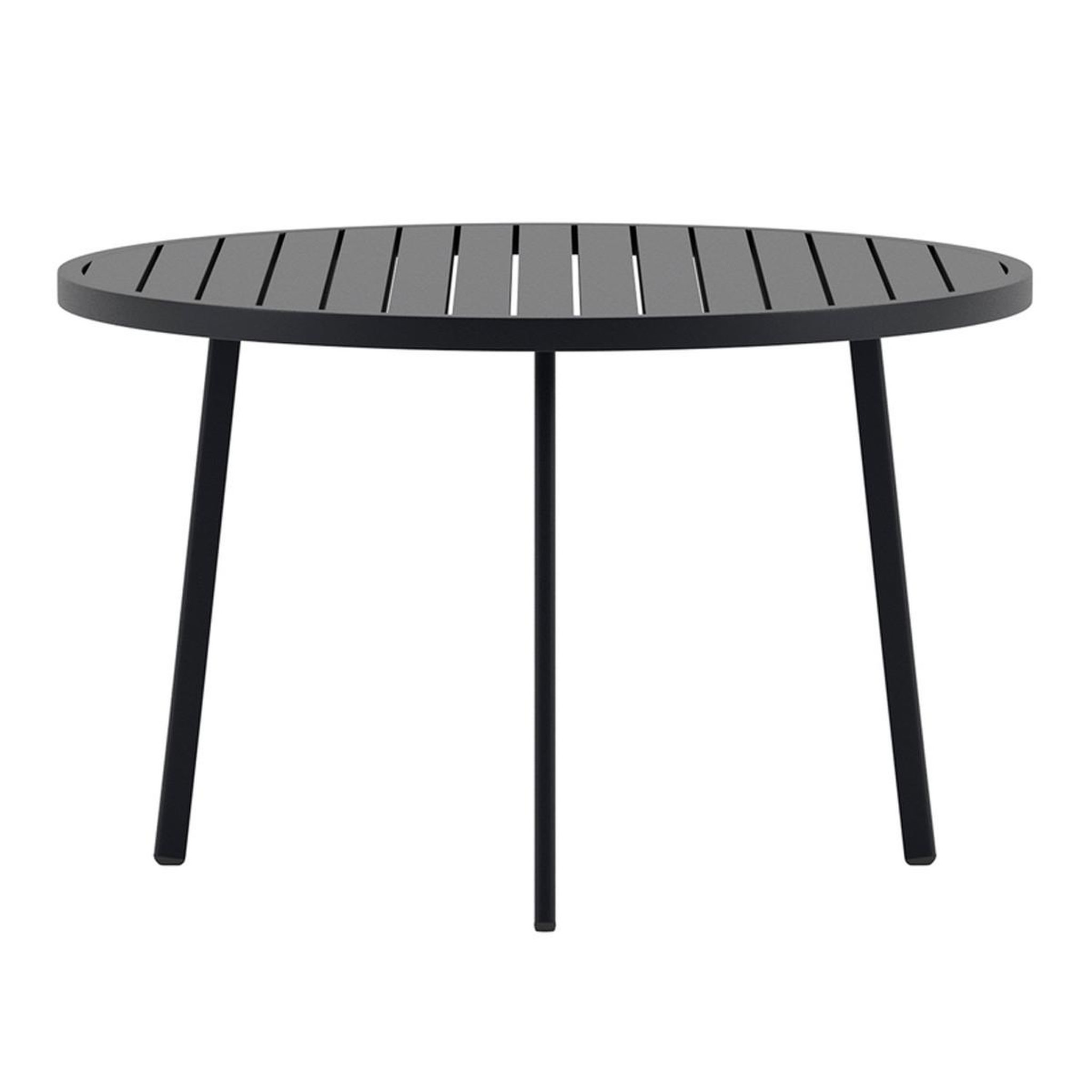 Paris Prix Table de Jardin Ronde  Giardini  120cm Noir