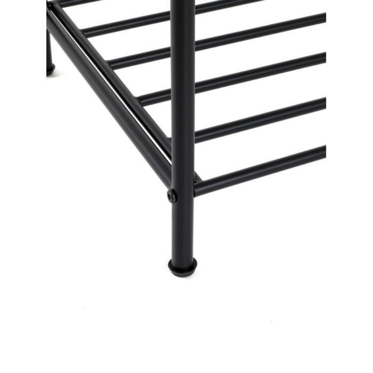 Paris Prix Meuble à Chaussures 4 Niveaux  Grajo  83cm Noir