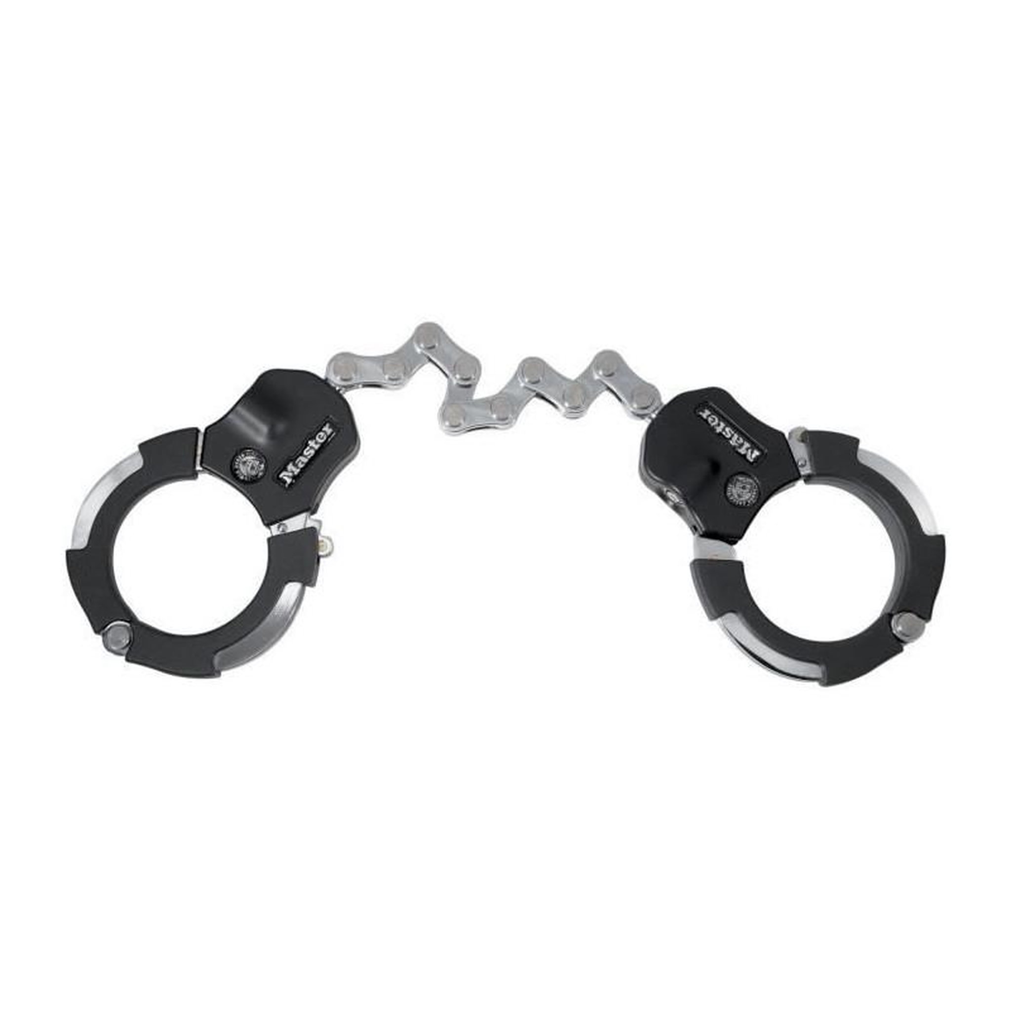 Master lock Menottes antivol 9 maillons MASTERLOCK - Idéal pour les vélos, trottinettes et poussettes - Noir