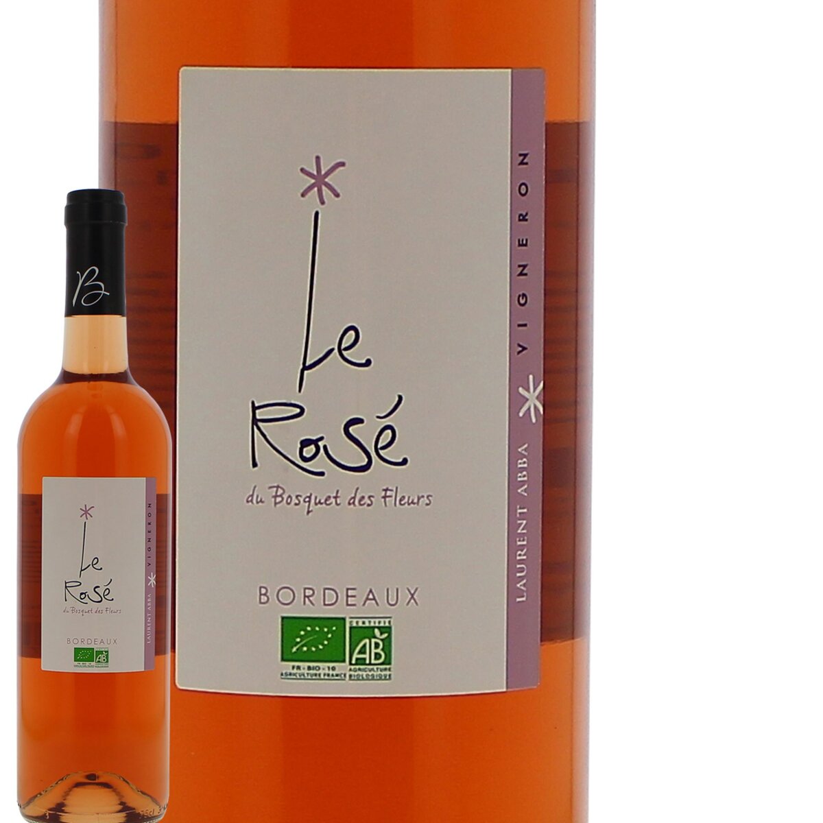 Les Fiefs du Bosquet des Fleurs Bordeaux Rosé 2016 Bio