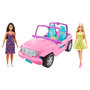 Voir la diapositive 1 : BARBIE Véhicule 4X4 + 2 poupées Barbie