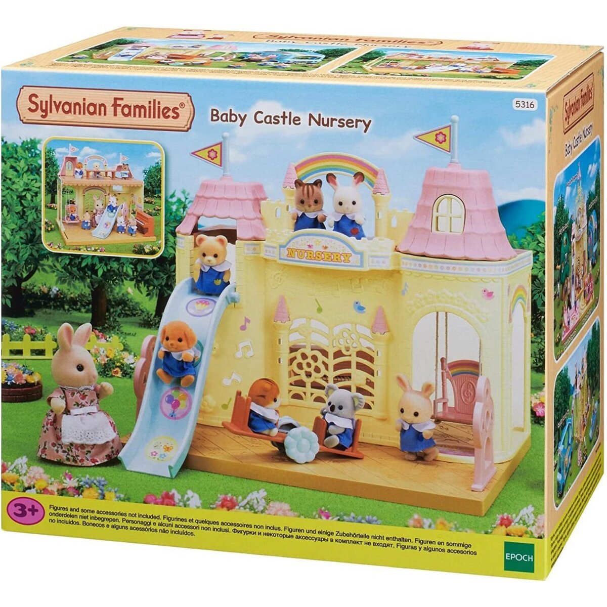 LA SALLE DE JEU BEBE ET FIGURINE SYLVANIAN FAMILIES