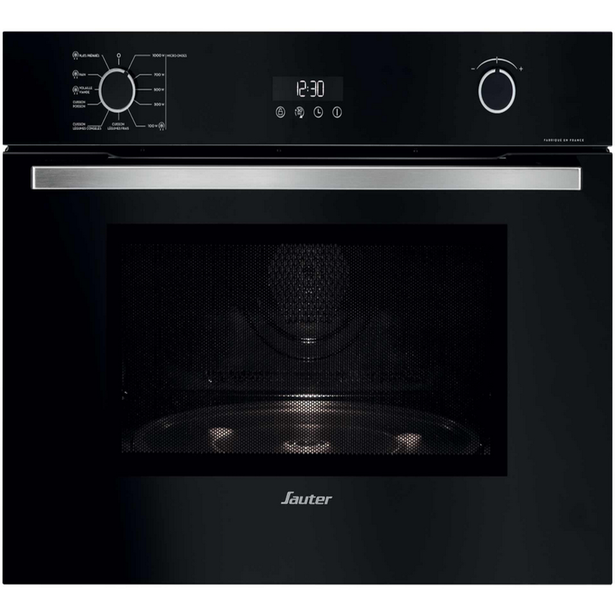 Sauter Micro ondes combiné 40l 1000w noir - sks6200lb
