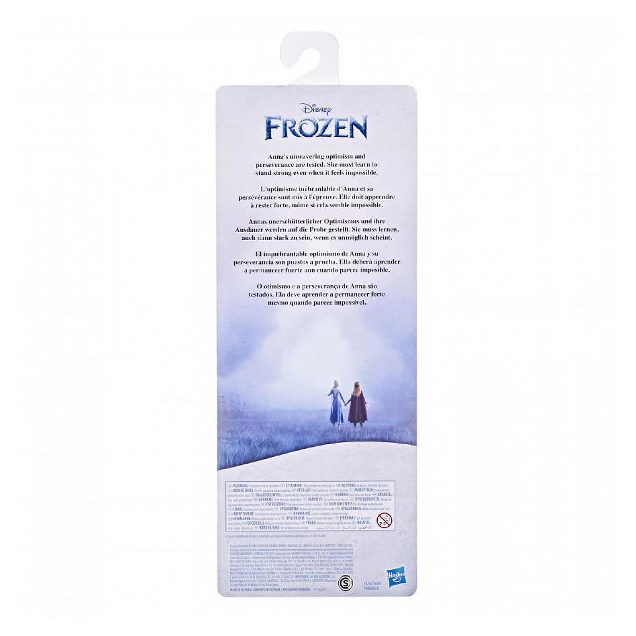 Voir la diapositive 2 : HASBRO Disney frozen 2  poupee anna poussière d'Étoiles