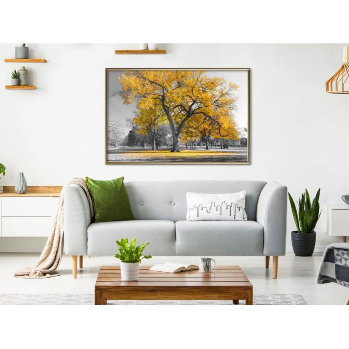 Paris Prix Affiche Murale Encadrée  Golden Tree