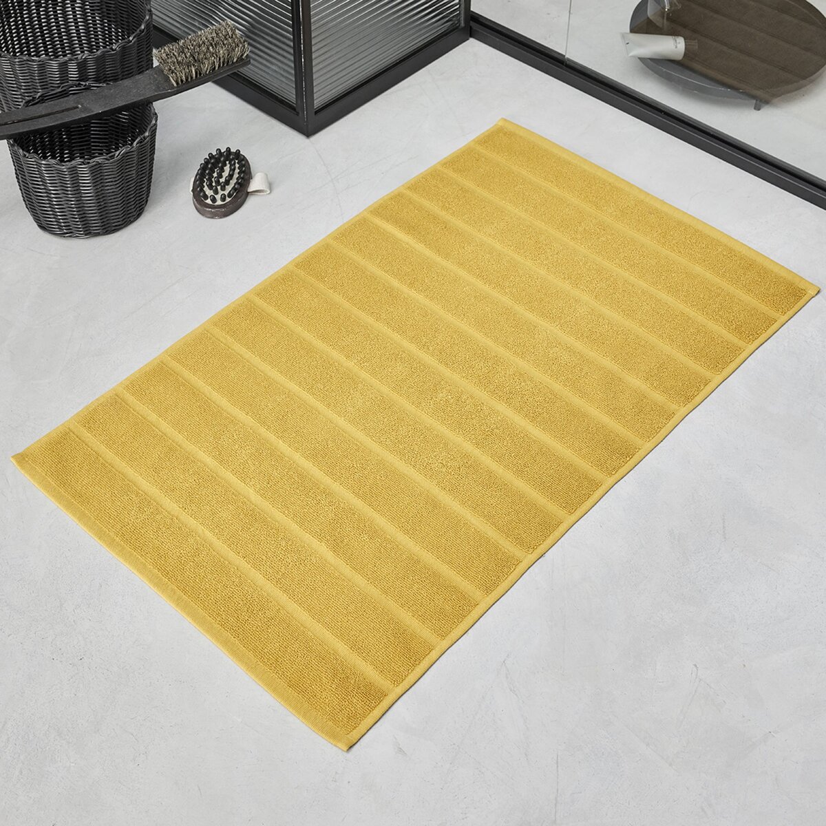 TODAY Tapis de bain uni en coton 700 g/m²