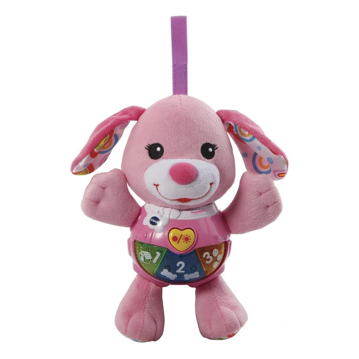 VTECH Peluche Chant'toutou rose