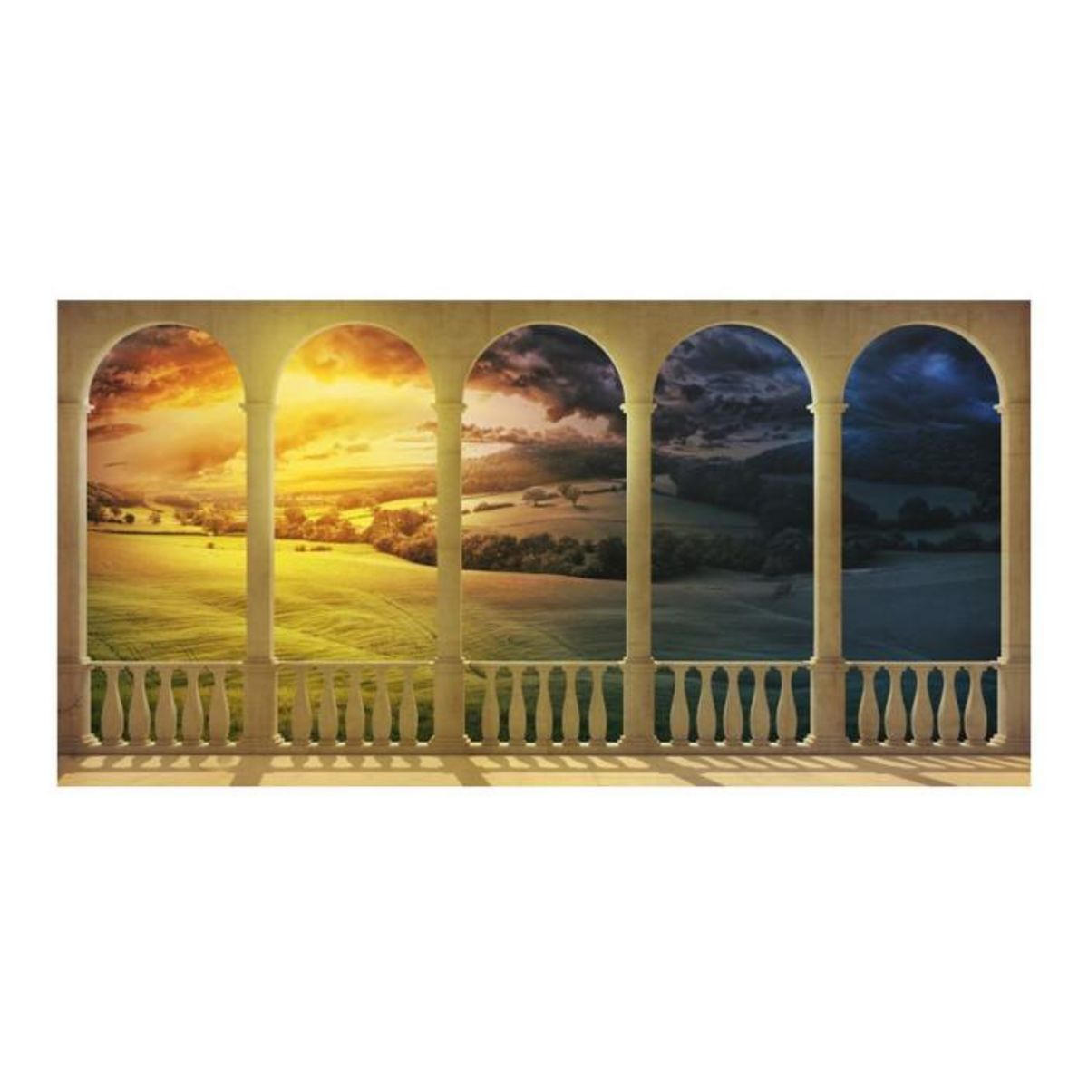 Paris Prix Papier Peint XXL  Dream About Magical Fields  270x550cm