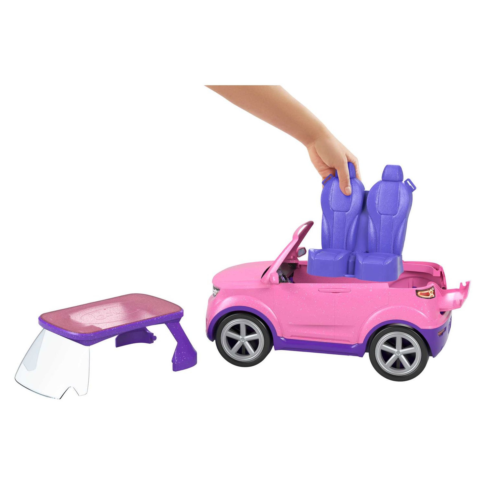 Voir la diapositive 4 : MATTEL Véhicule de concert transformable - Véhicule Poupée Mannequin
