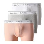 CALVIN KLEIN JEANS x3 Boxers Gris/ Homme Calvin Klein Jeans Trunk. Coloris disponibles : Rose