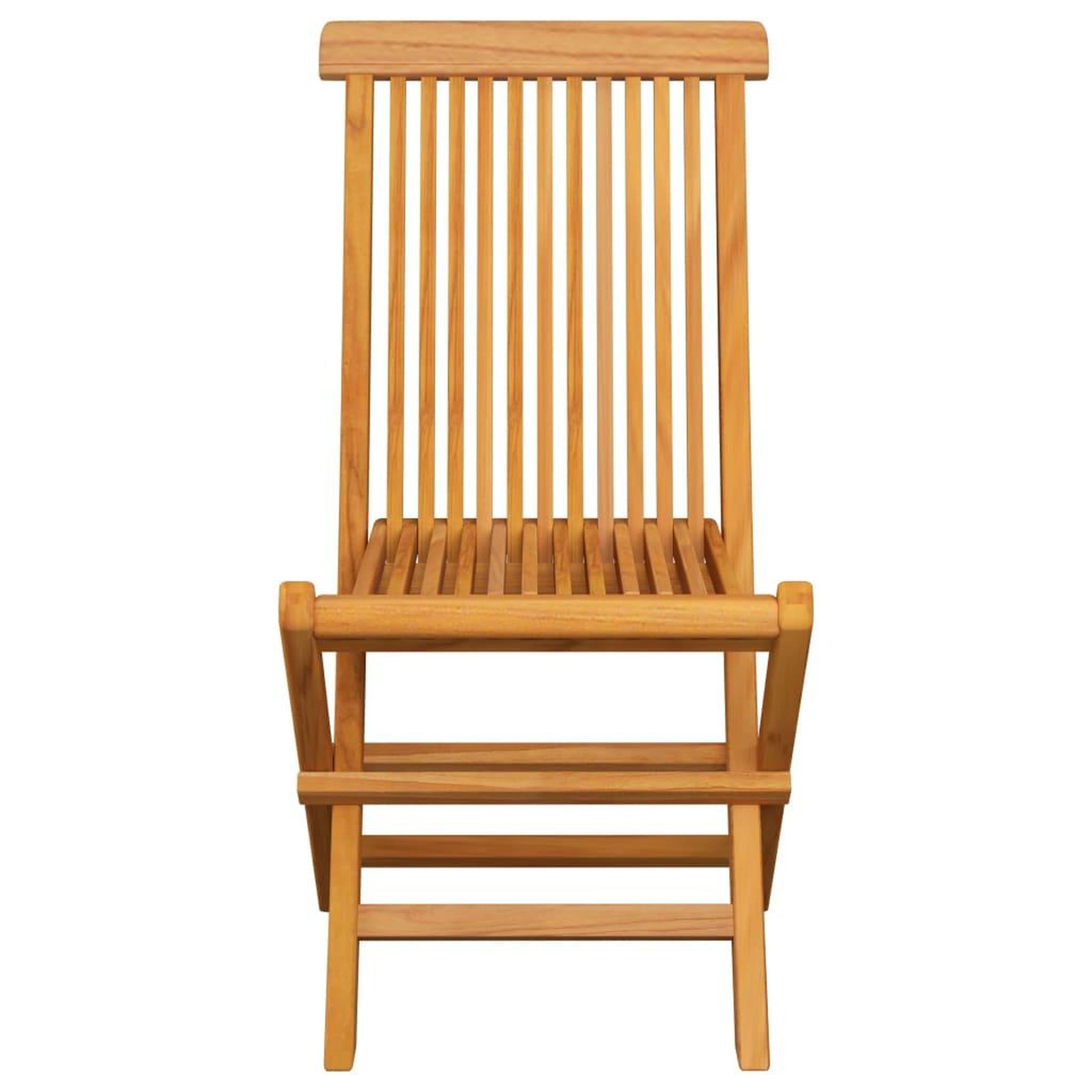 Voir la diapositive 4 : VIDAXL Chaises de jardin et coussins gris lot de 2 Bois de teck massif