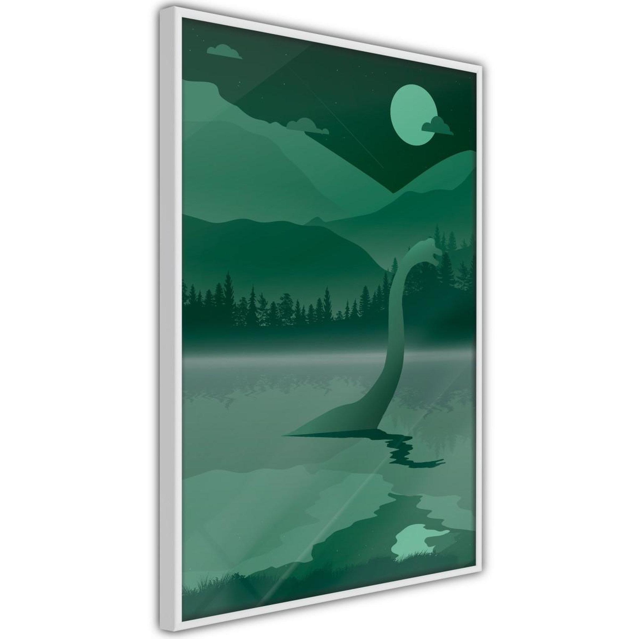 Paris Prix Affiche Murale Encadrée  Loch Ness