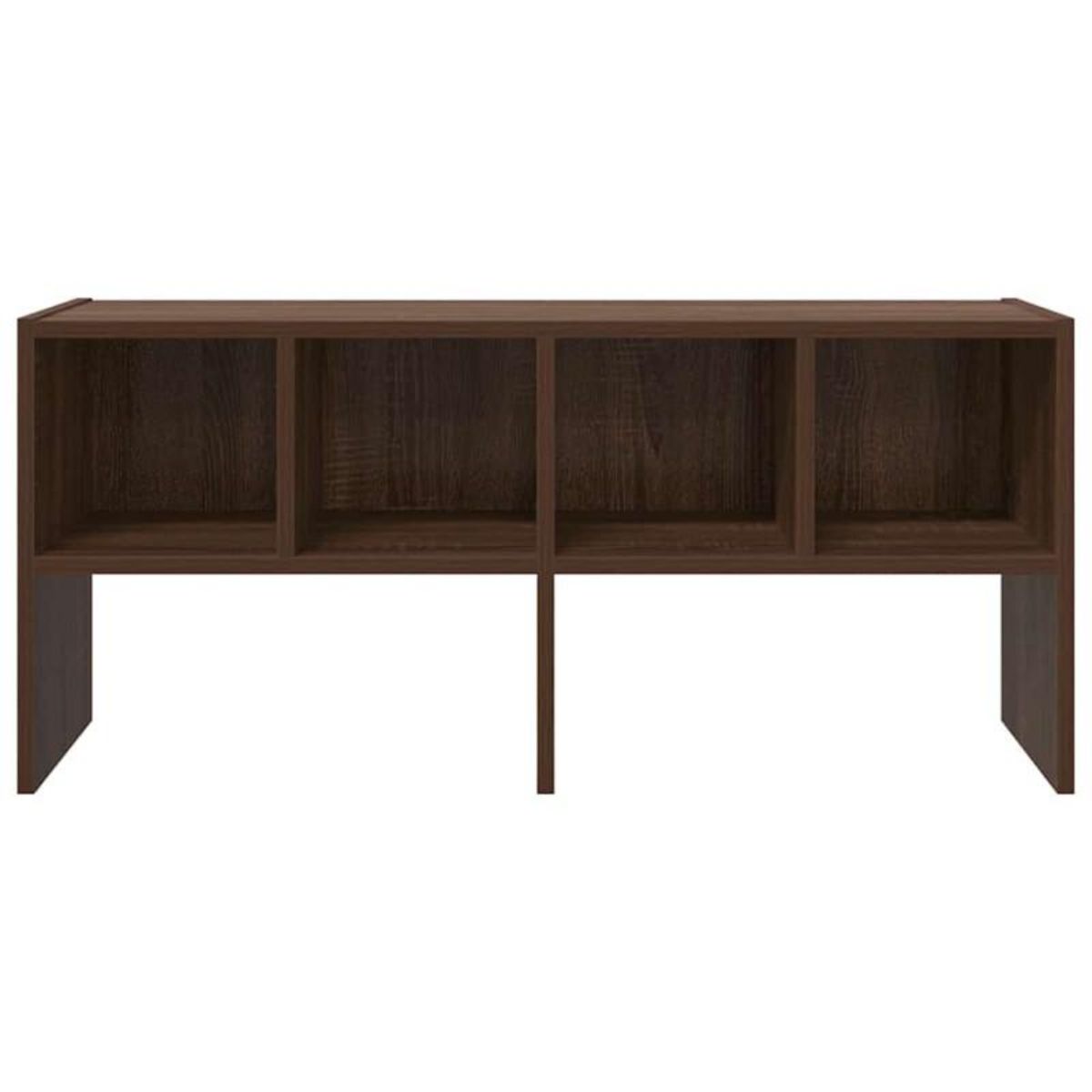 VIDAXL Étagère à chaussures empilable chêne marron 89,5x30x40 cm