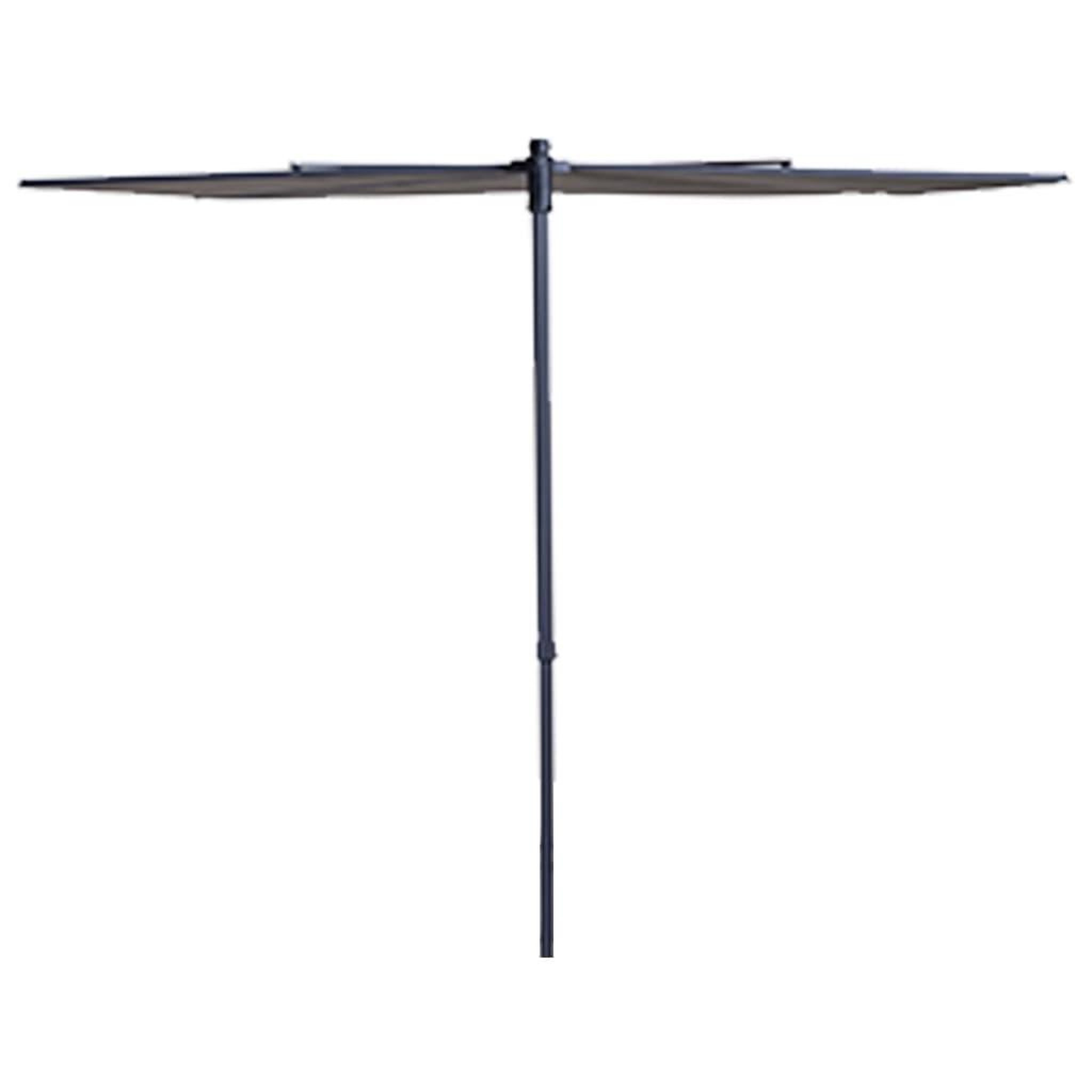 Voir la diapositive 2 : MADISON Madison Parasol de balcon Sun Wave 270x150 cm Gris clair