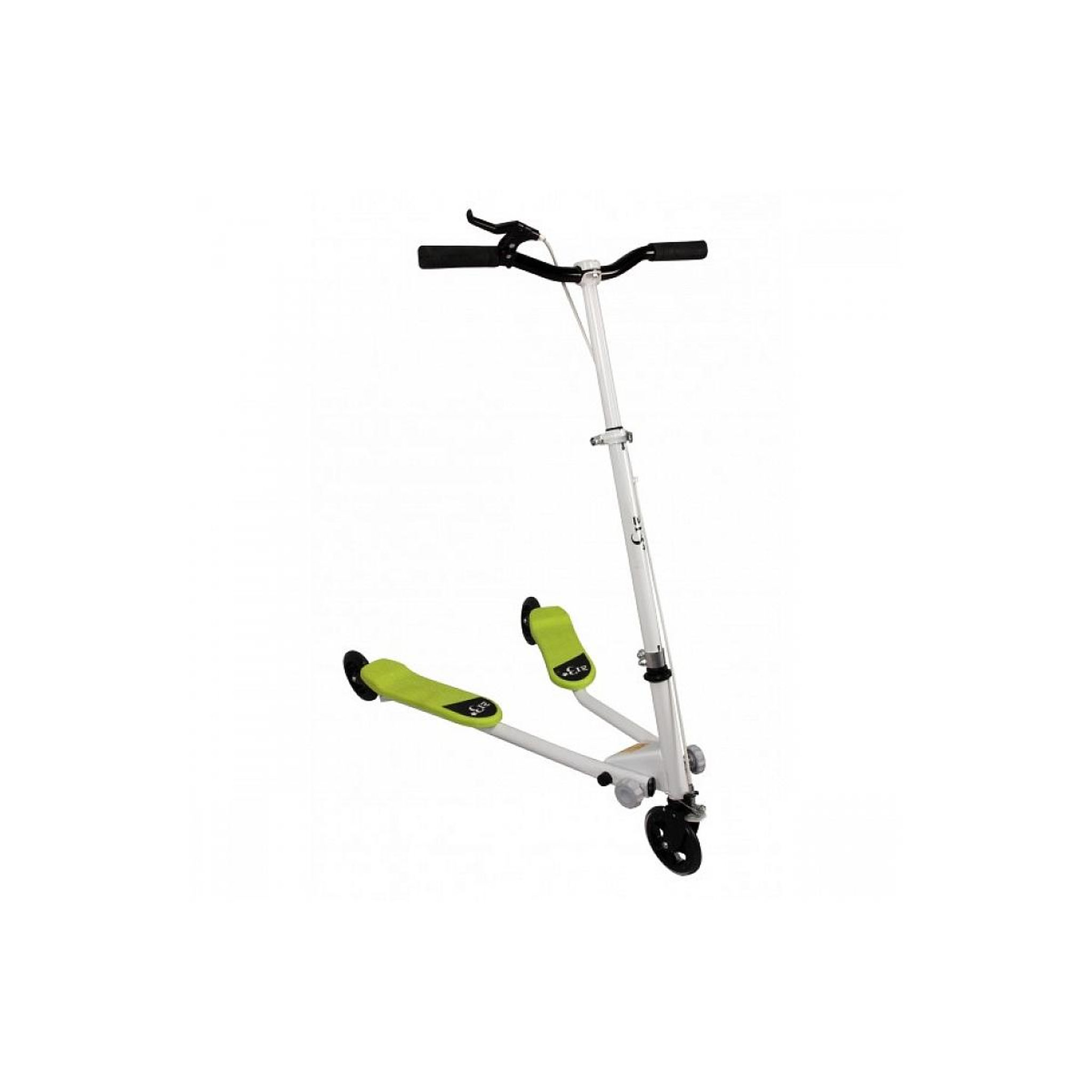 213 Street Trottinette trike 3 roues 125mm Blanc Vert