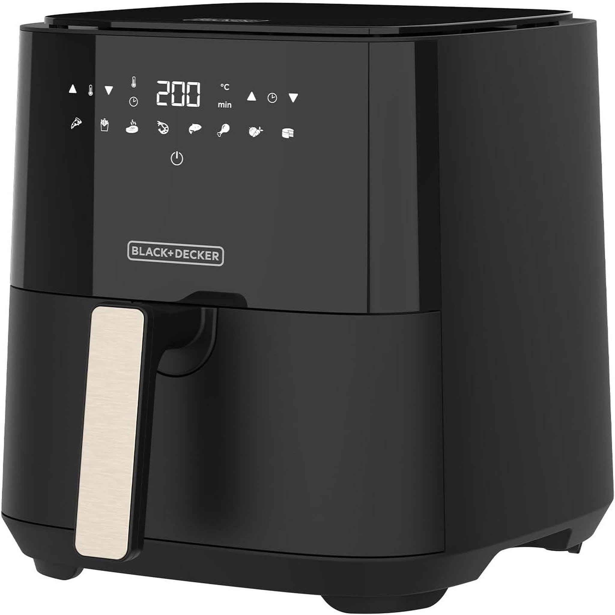 Black et Decker Friteuse sans huile 5l 1300w noir - BXAF5000E