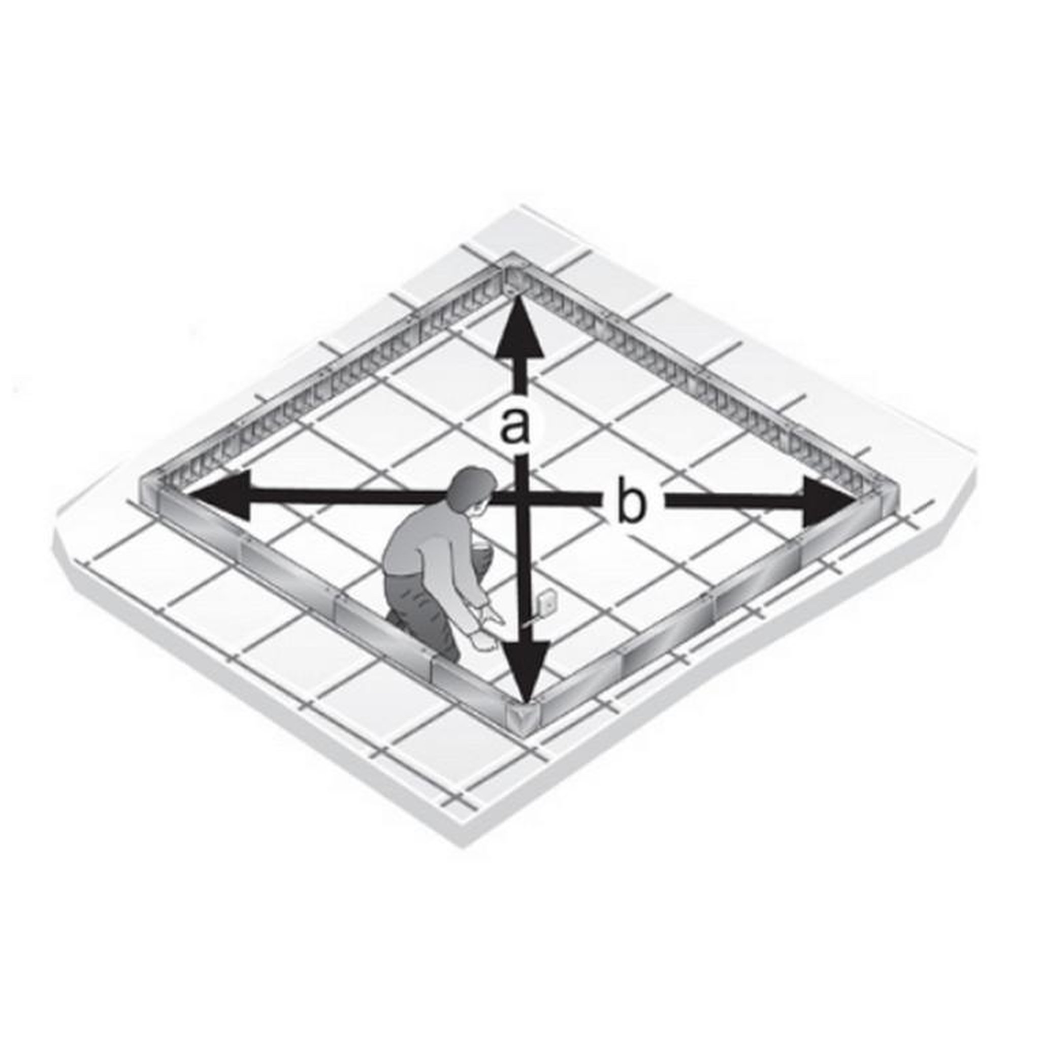 Voir la diapositive 2 : Palram Base pour serre 6.8m² - 702557