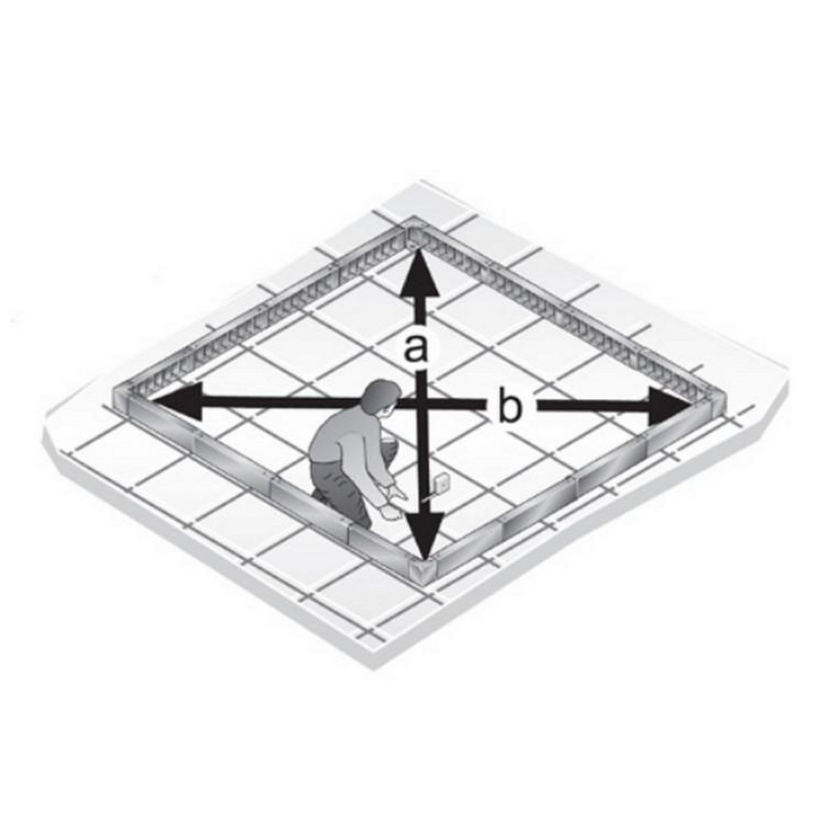 Palram Base pour serre 6.8m² - 702557