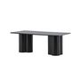 Voir la diapositive 4 : Paris Prix Table Basse Design  Olivia  120cm Noir