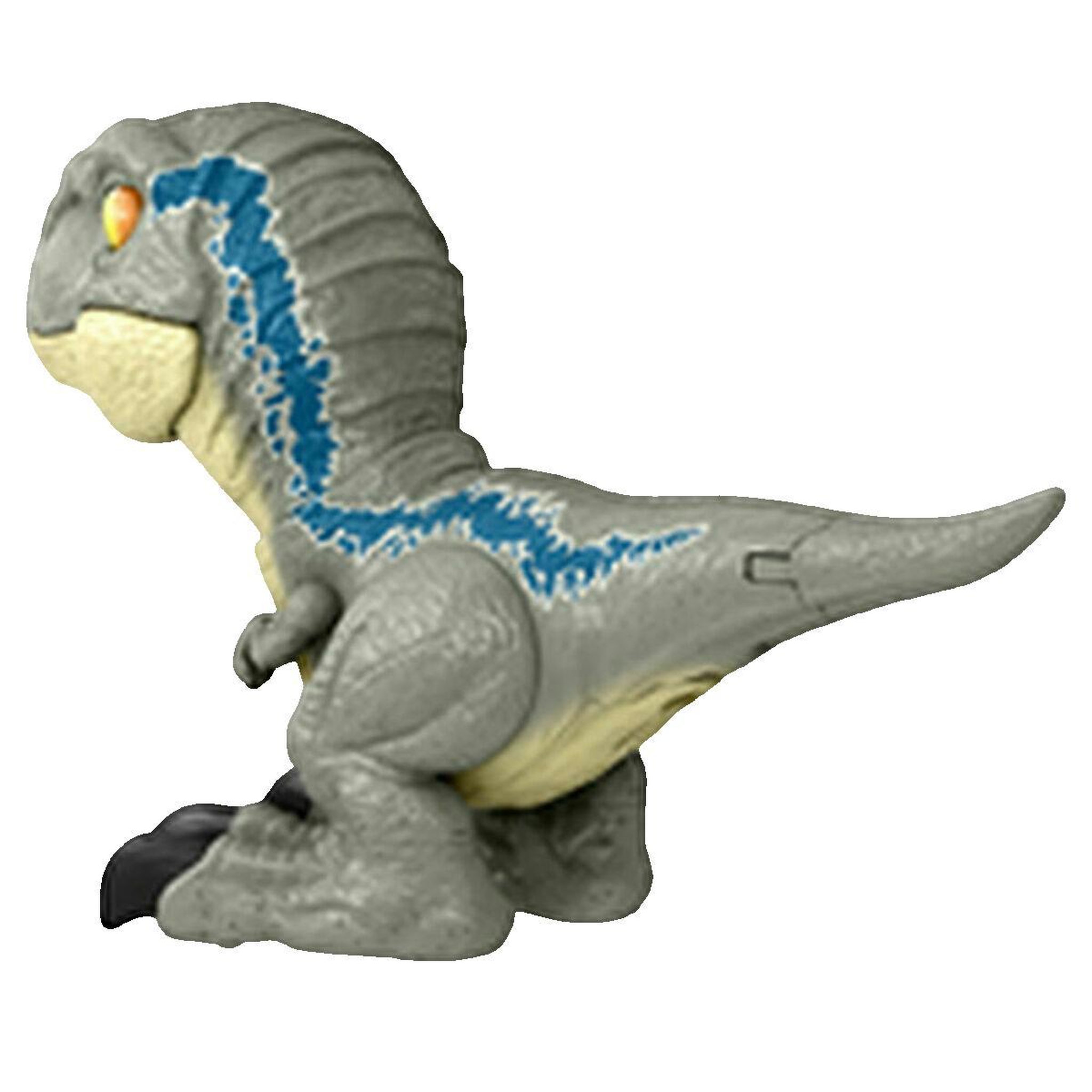 Voir la diapositive 2 : MATTEL Figurine Mattel Velociraptor Beta réaliste interactive