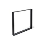 CENTRALE BRICO Pied meuble design REI fixe métal brut noir