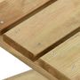 Voir la diapositive 4 : VIDAXL Table de jardin 200x79x75 cm Bois de pin impregne