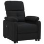 Voir la diapositive 3 : VIDAXL Fauteuil inclinable electrique Noir Tissu