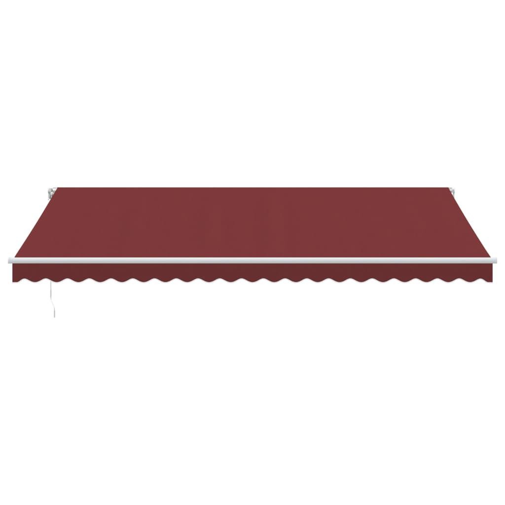 Voir la diapositive 4 : VIDAXL Auvent manuel retractable avec LED bordeaux 500x300 cm