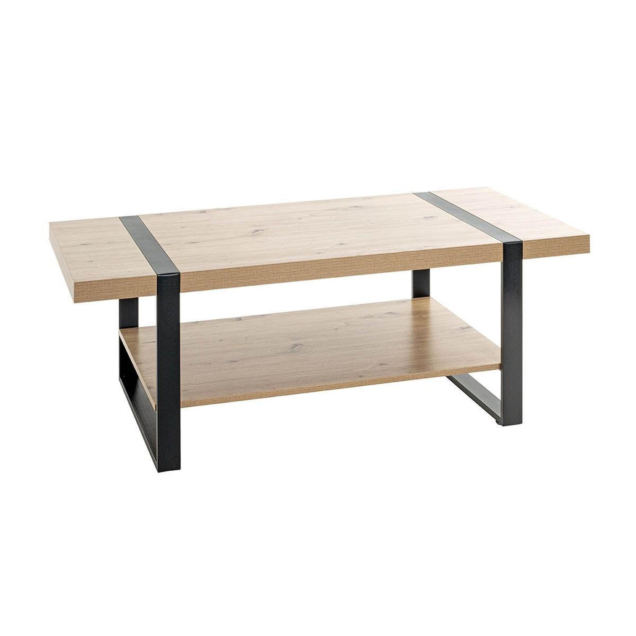 Paris Prix Table basse  miranda  120cm chêne & noir