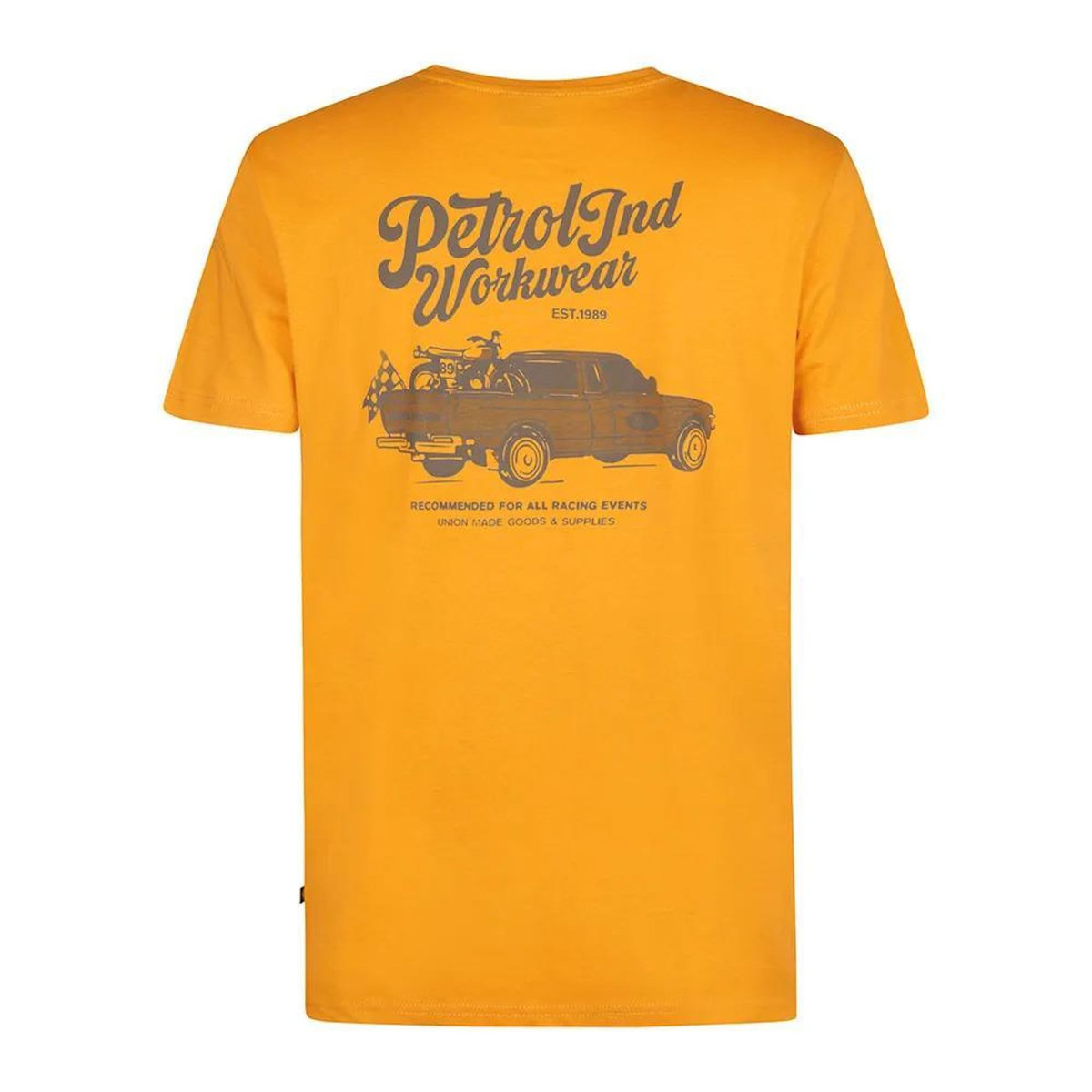 Petrol Industries T-Shirt Orange Homme Petrol Industries TSR135
