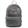Voir la diapositive 1 : KID'ABORD Sac à dos 2 compartiments gris MARSHMALLOW BRIGHT