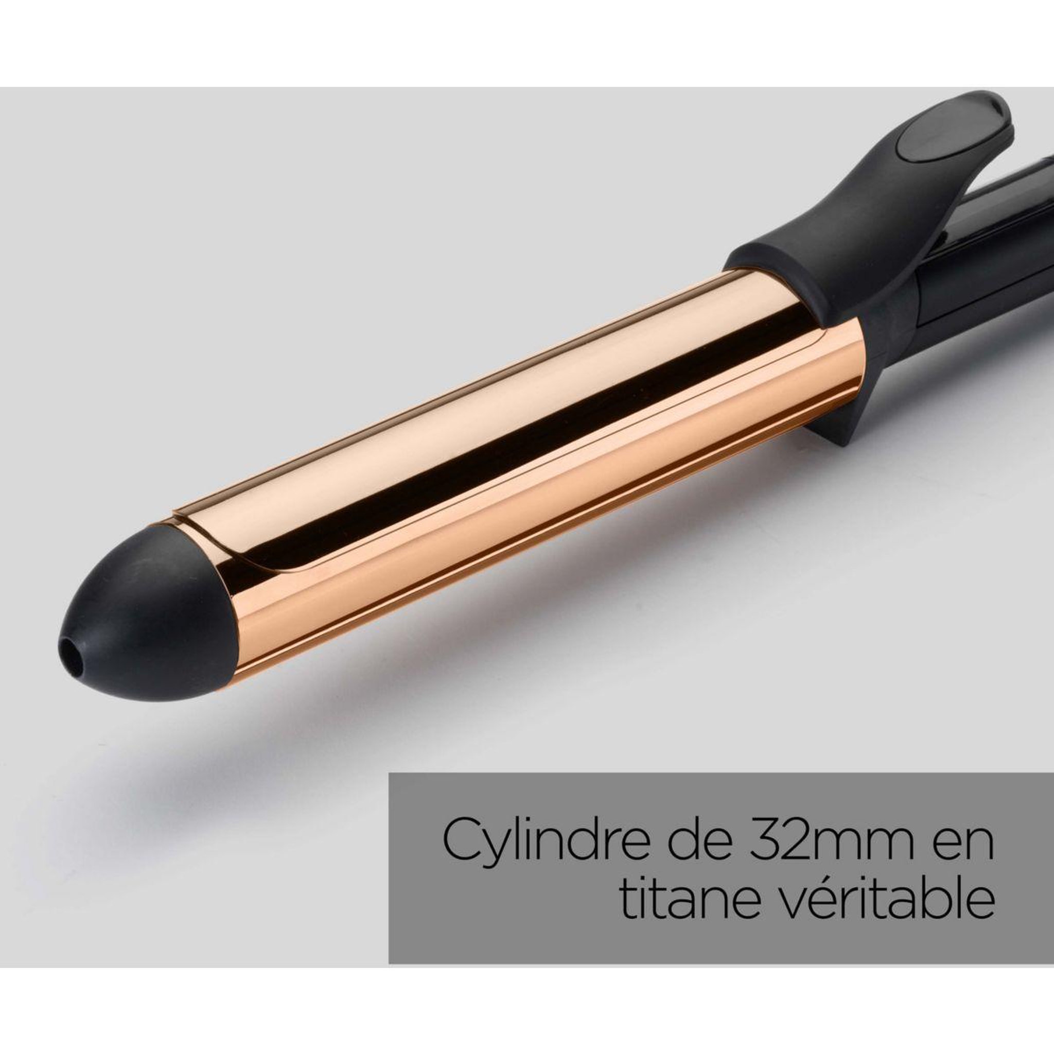 Voir la diapositive 3 : BABYLISS Fer à boucler c459e salon brilliance curls